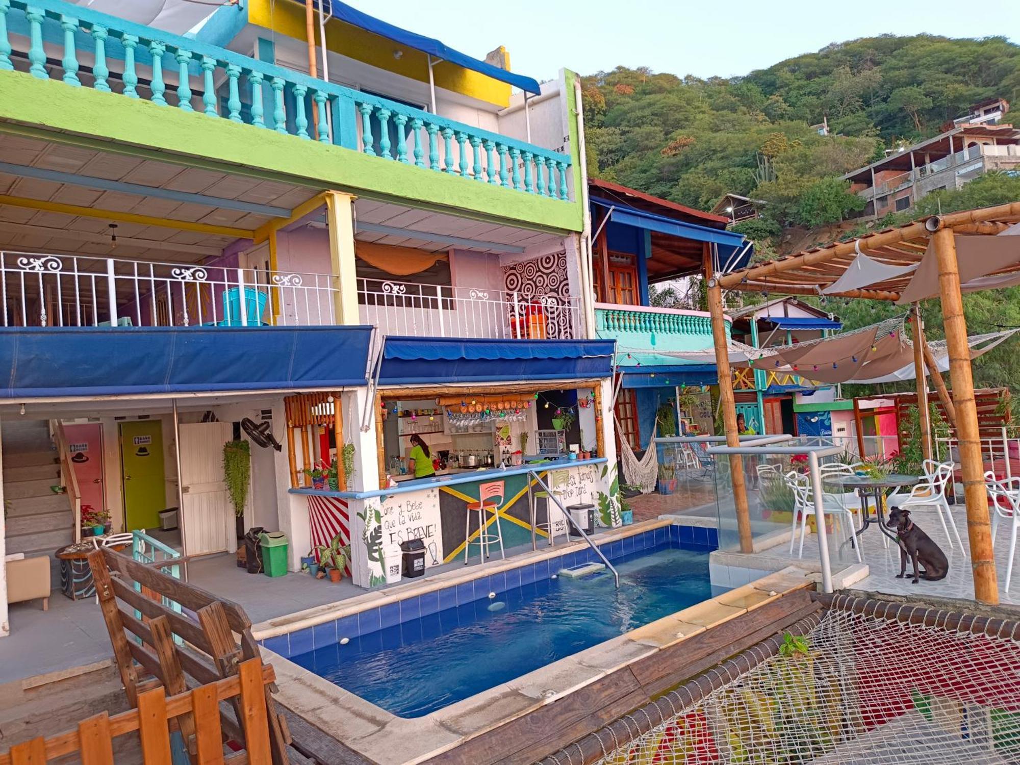 Tayrona Colors Hostel Taganga Ngoại thất bức ảnh