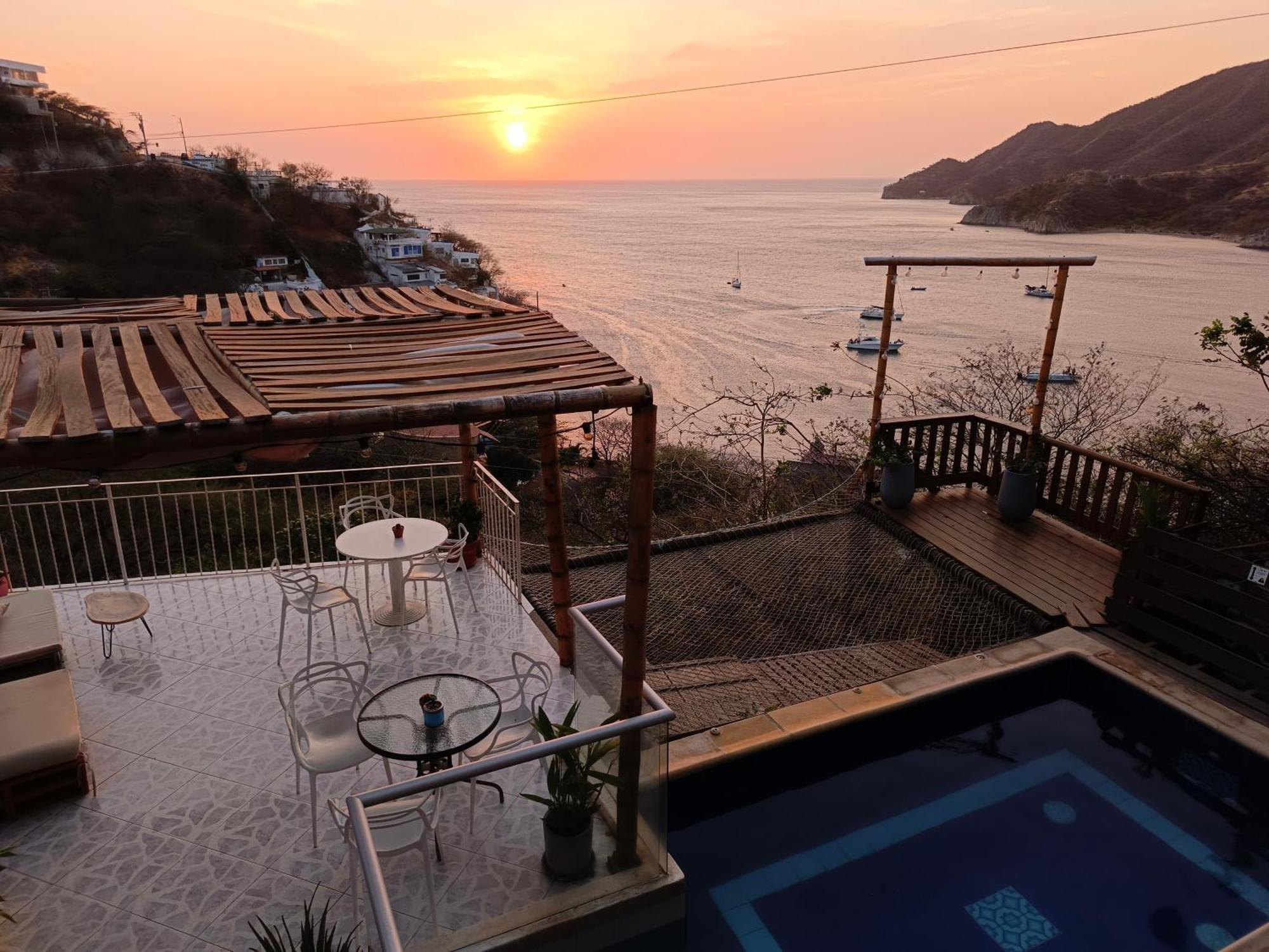 Tayrona Colors Hostel Taganga Ngoại thất bức ảnh