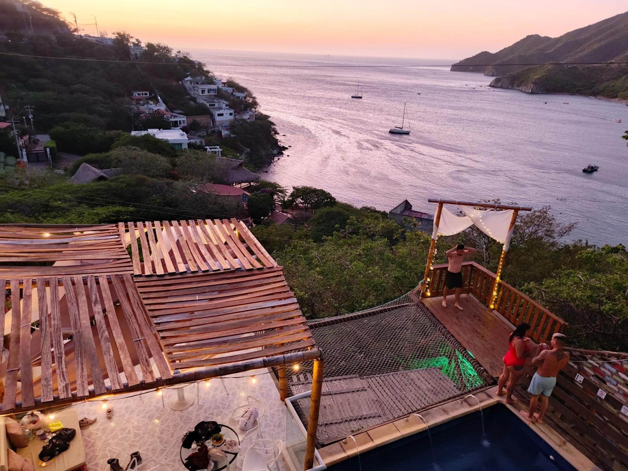 Tayrona Colors Hostel Taganga Ngoại thất bức ảnh